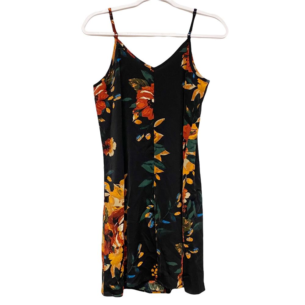 Feiersi Boutique Womens Size S Floral Button Front Tank Dress